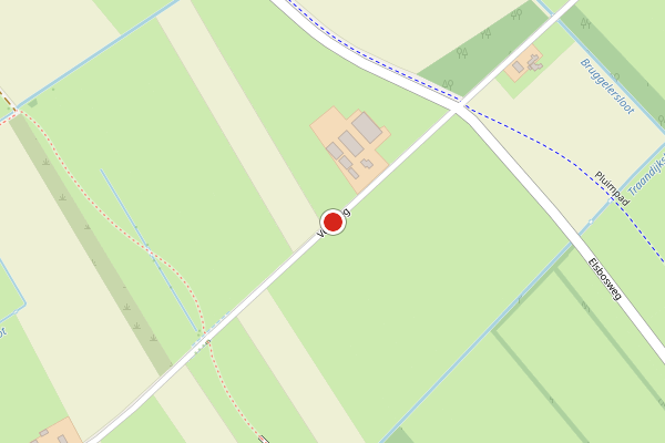 Brandweer-melding op Veldweg, Klarenbeek op 28 juni, kaart-overzicht