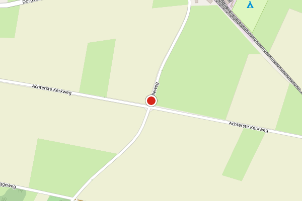 Brandweer-melding op Hulleweg, Beekbergen op 2 juli, kaart-overzicht