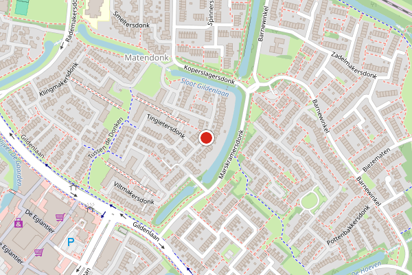 Brandweer-melding op Tingietersdonk, Apeldoorn op 3 juli, kaart-overzicht