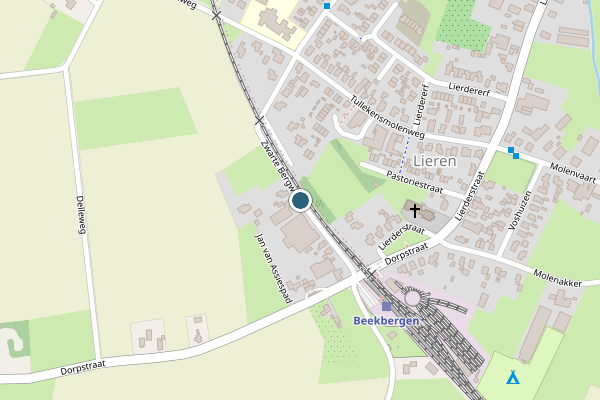 Politie-melding op Zwarte Bergweg, Beekbergen op 9 juli, kaart-overzicht