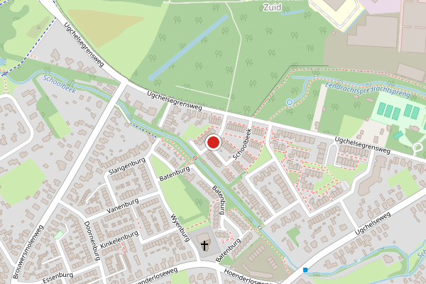 Brandweer-melding op Evert Roelofsenlaan, Ugchelen op 9 juli, kaart-overzicht