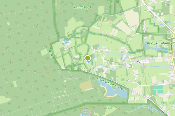 Ambulance-melding op Wenum Wiesel op 2 augustus, kaart-overzicht