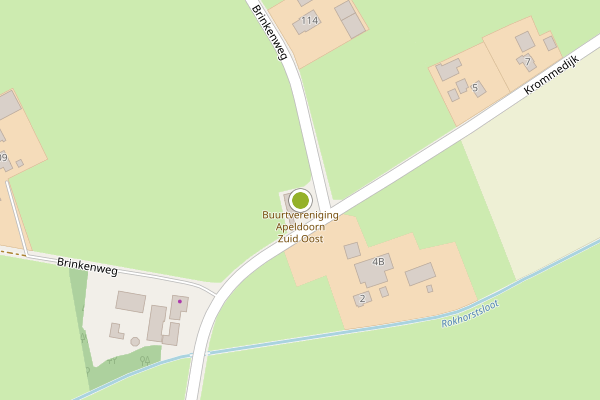 Ambulance-melding op Klarenbeek op 3 augustus, kaart-overzicht