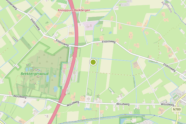 Ambulance-melding op Klarenbeek op 3 augustus, kaart-overzicht