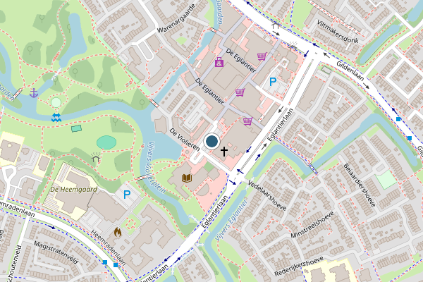 Politie-melding op Violierenplein, Apeldoorn op 4 augustus, kaart-overzicht
