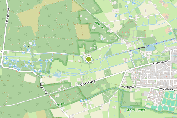 Ambulance-melding op Vaassen op 5 augustus, kaart-overzicht