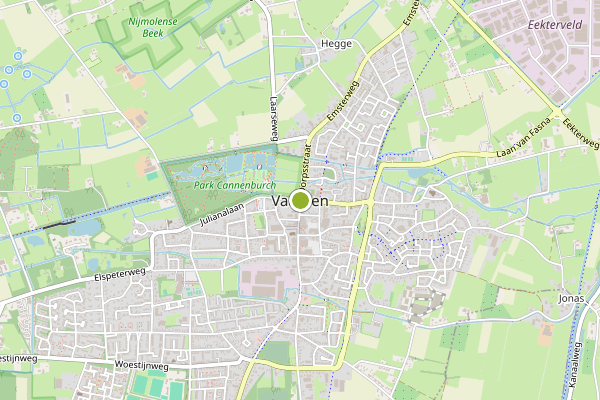Ambulance-melding op Vaassen op 26 mei, kaart-overzicht
