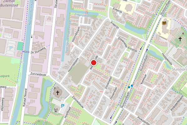 Brandweer-melding op Akkerwinde, Apeldoorn op 3 juni, kaart-overzicht