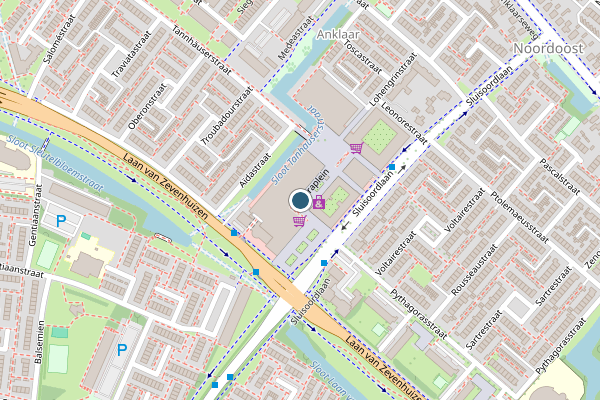 Politie-melding op Operaplein, Apeldoorn op 5 juni, kaart-overzicht