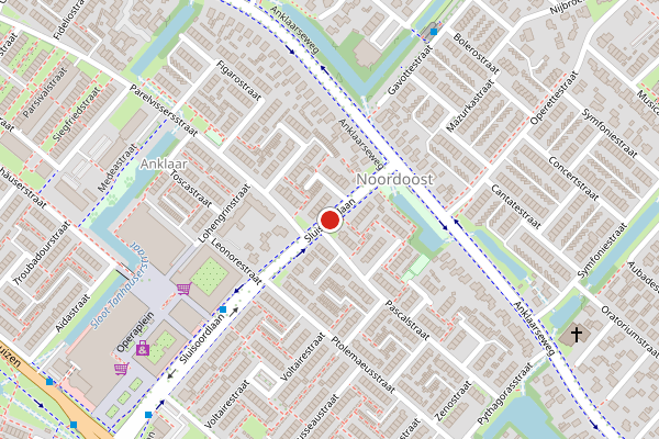 Brandweer-melding op Sluisoordlaan, Apeldoorn op 11 juni, kaart-overzicht