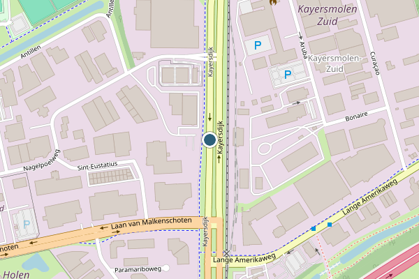 Politie-melding op Kayersdijk, Apeldoorn op 12 juni, kaart-overzicht