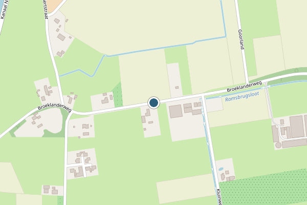 Politie-melding op Broeklanderweg, Beemte Broekland op 19 juni, kaart-overzicht